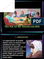 Tecnicas de Negociacion