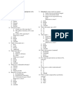 SSC Practice Test Chemistry