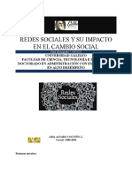 Redes Sociales y Su Impacto Sobre El Cambio Social