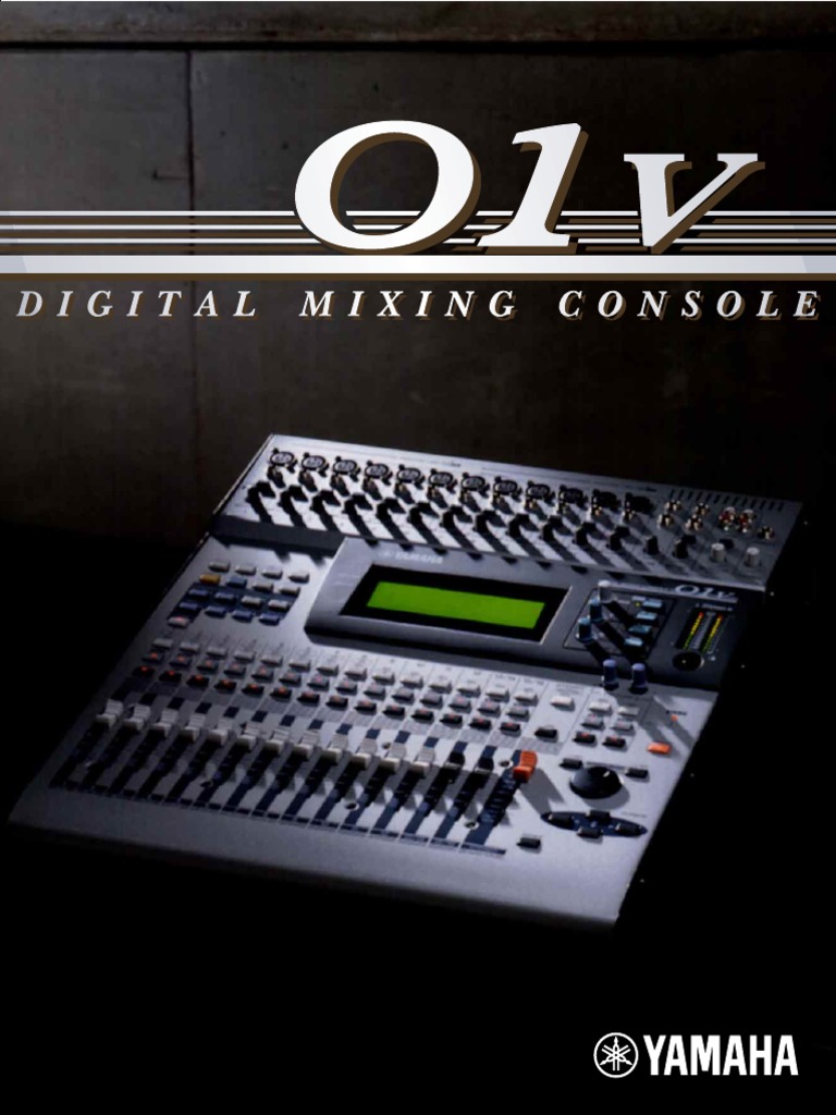 Yamaha O1v Digital Mixing Console PDF Equalization (Audio) Audio