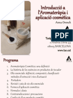 Aromaterapia Cosmetica