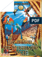 Das Wunder Der Sprechenden Vögel. German Deutsche