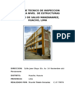 Informe Tecnico de Evaluacion Manzanares