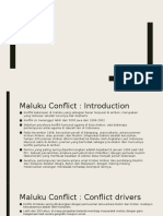 Introduction Conflict Maluku