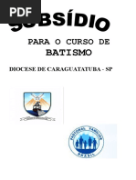 SUBSÍDIO- BATISMO-LIVRO