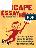 Escape Essay Hell A Step by S Janine Robinson