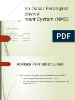 Manajemen Trafik Chapter 7 (Rudimentary NMS Software Components)