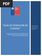 Guia Para La Rendicion de Cuentas 2016
