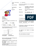 examen CIENCIAS NATURALES