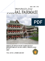 Jurnal Farmasi Vol Xi No 1 Februari 2015 PDF