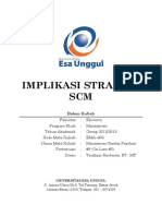 Implikasi Strategi SCM