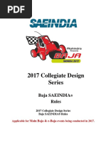 2017 - Baja SAE India Rulebook - Rev00