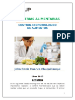 Industrias Alimentarias - Monografia-Huanca