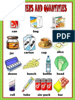 Containers and Quantities Poster