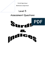 n5 Surds and Indices Ppqs