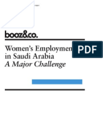 Womens Employment in Saudi Arabia by Booz & Co.