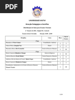 Calendario de Exames Pos Laboral 2016