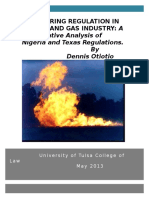 Gas Flaring Regulation in the Oil and Ga