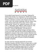 History of Navana Group