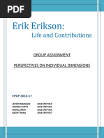 Erik Erikson - Life and Contribution