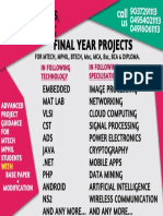 Final Year Project Training