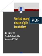 08weUP Orr Worked Examples Design of Pile Foundations