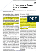 A Gricean Turn in the Study of Languages