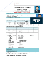 Mohammad Ammar: Village & P/O Dubb Tehsil Piplan District Mianwali
