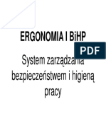Ergonomia-Systemy Zarządzania BHP PDF