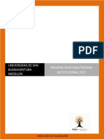 Informe Auditoria Interna 2015