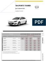 Opel Astra Sports Tourer Preisliste