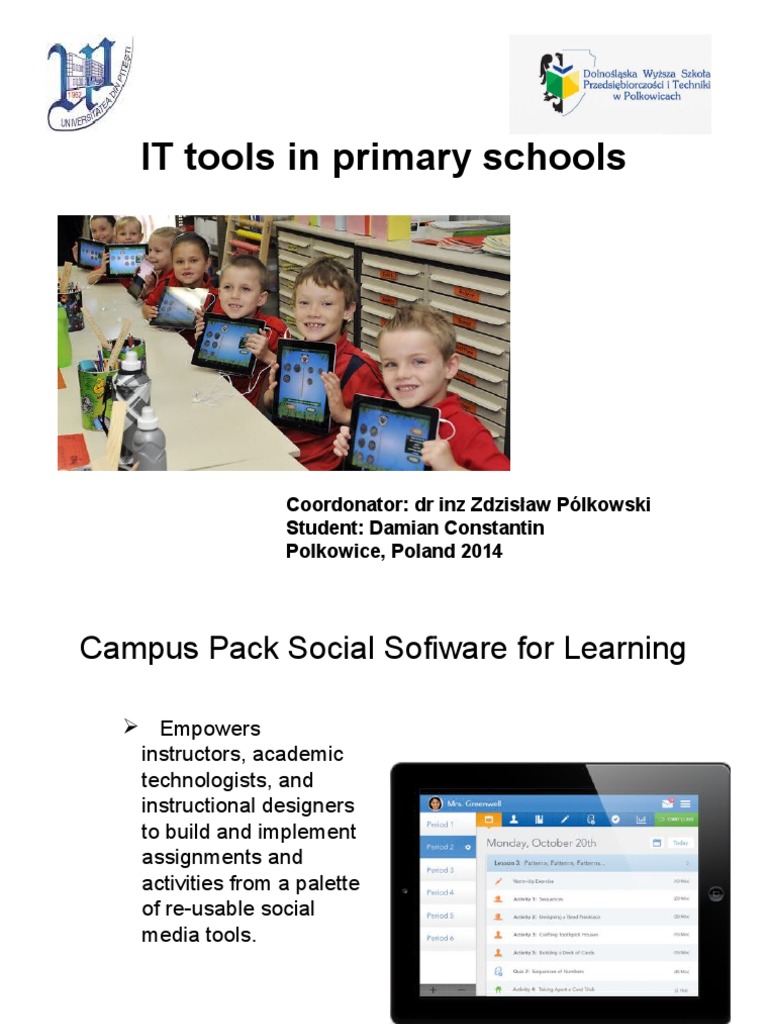 IT Tools in Primary Schools | PDF