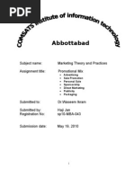 Download Promotional Mix by Haji Jan SN31480149 doc pdf