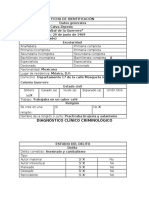 Diagnóstico Criminológico