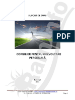 Consilier de Dezvoltare Personala - Ok - Ultima Varianta PDF