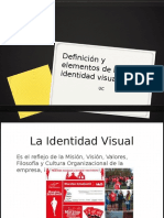 Definiciones y Elementos Identidad Visual