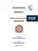 Solución de Exámen Ingenieria Sismica