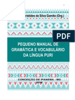 Pequeno Manual e Dicionário Da Língua Puri