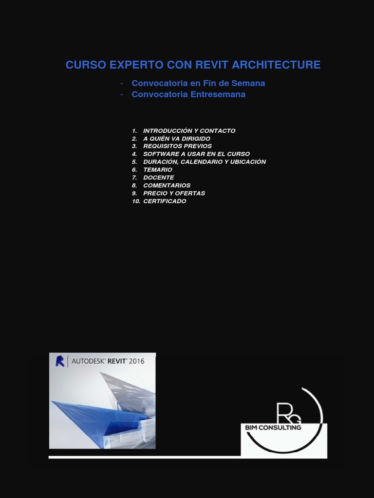 Curso Experto BIM con Revit | PDF | Autodesk Revit | Modelado de ...