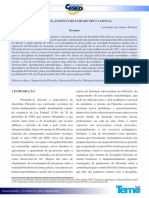 Filosofia Ensino e Realidade Educacional PDF