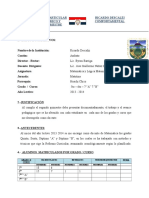 Informe académico quimestral Ciencias Naturales 5to-6to