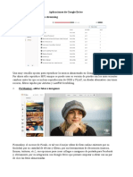 Aplicaciones de Google Drive