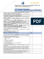 Checklist para Mis Reportes de Laboratorio (Auto Evaluación)