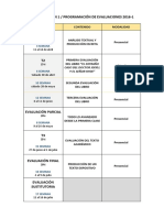 Rol de Evaluaciones de Comunicación 1