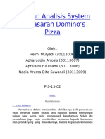 Laporan Analisis System Pemasaran Domino