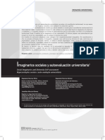 Dialnet ImaginariosSocialesYAutoevaluacionUniversitaria 3122240 PDF