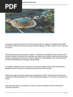 Peru Tiene Reservas de Cobre Para 45 Anos Mas