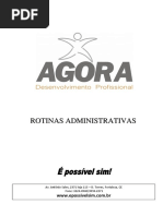 Rotinas Administrativas