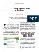 Soñando Planes de Pensamiento Robótico de 0 A 100 Años