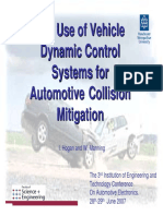 Vehicle Collision Mitigation Systems Research